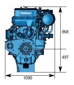 Baudouin - NEW Baudouin 6M26.2 450hp - 600hp Heavy Duty Marine Diesel Engine Packag