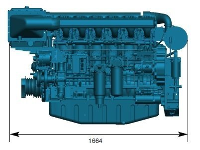 Baudouin - NEW Baudouin 6M19.3 450hp - 578hp Heavy Duty Marine Diesel Engine Baudouin - NEW Baudouin 6M19.3 450hp - 578hp Heavy Duty Marine Diesel Engine